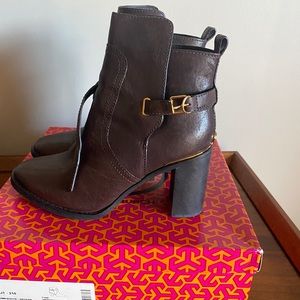 Tory Burch leather boots